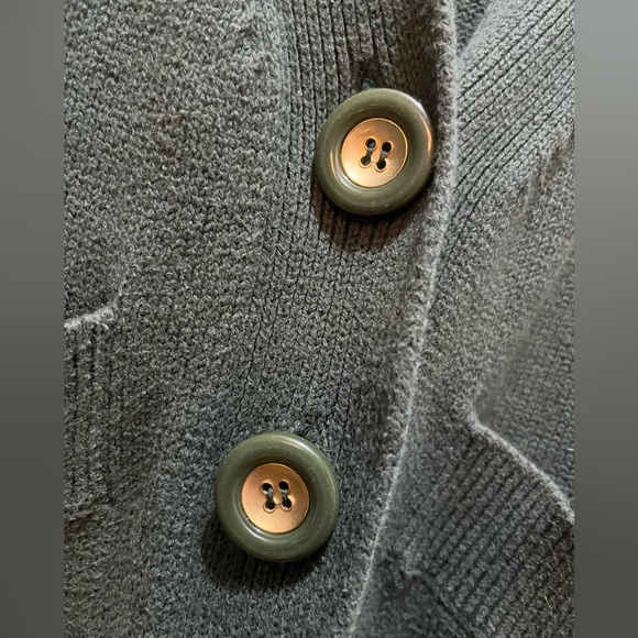 Leifsdottir/Anthropologie Brand Green Cardigan Sweater SZ Small - Picture 4 of 11